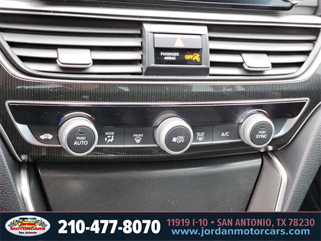 Used Car 2018 Honda Accord  Sport For Sale Under $20,000 In San Antonio, Texas