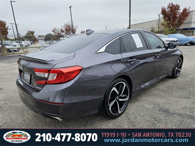 Used Car 2018 Honda Accord  Sport For Sale Under $20,000 In San Antonio, Texas