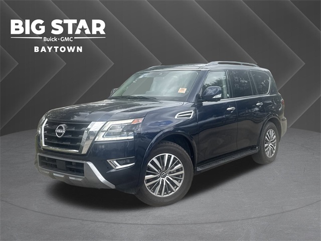 2023 Nissan Armada SL Blue at Central Houston Nissan