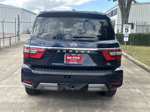 2023 Nissan Armada SL Blue at Central Houston Nissan