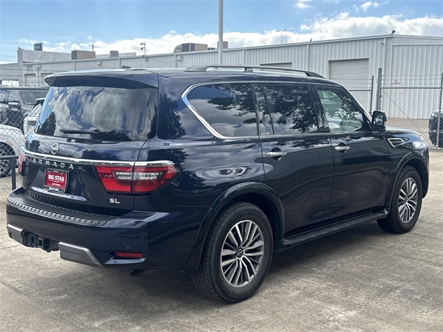 2023 Nissan Armada SL Blue at Central Houston Nissan
