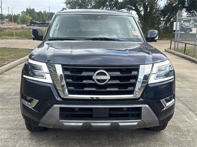 2023 Nissan Armada SL Blue at Central Houston Nissan