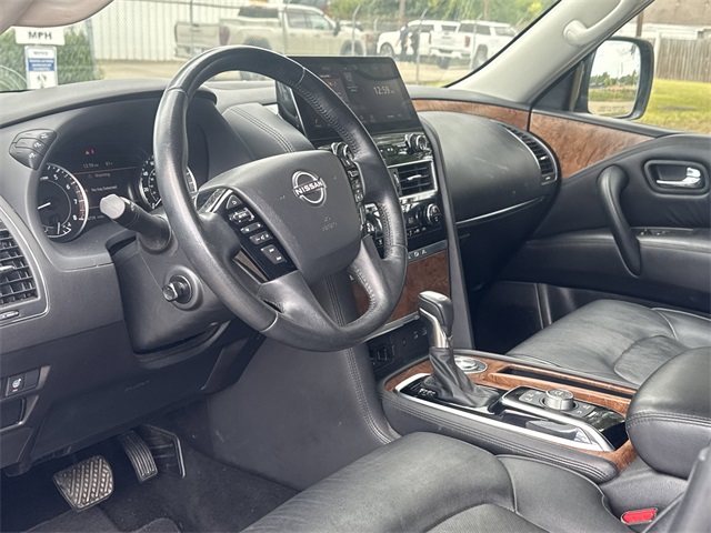 2023 Nissan Armada SL Blue at Central Houston Nissan