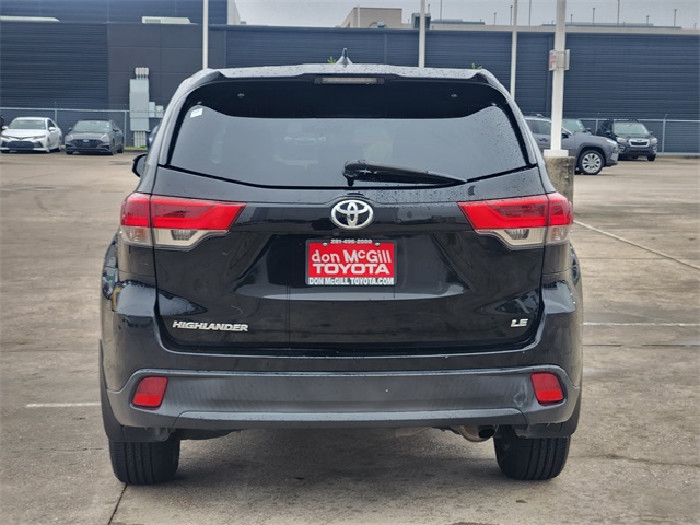 2019 Toyota Highlander LE Plus Black at Classic Elite Chevrolet Sugar Land