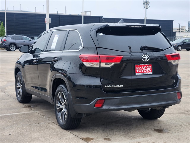2019 Toyota Highlander LE Plus Black at Classic Elite Chevrolet Sugar Land