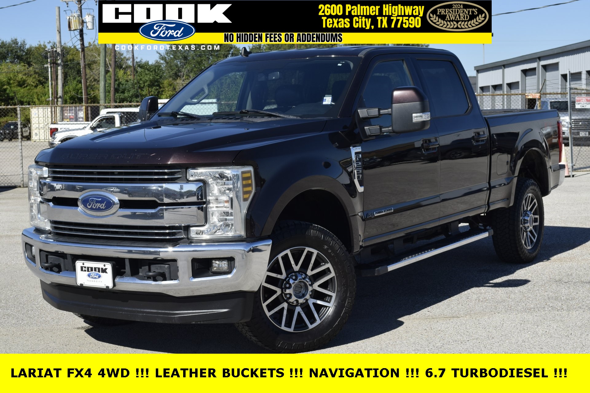 2019 Ford F-250SD Lariat Red at Autostrade