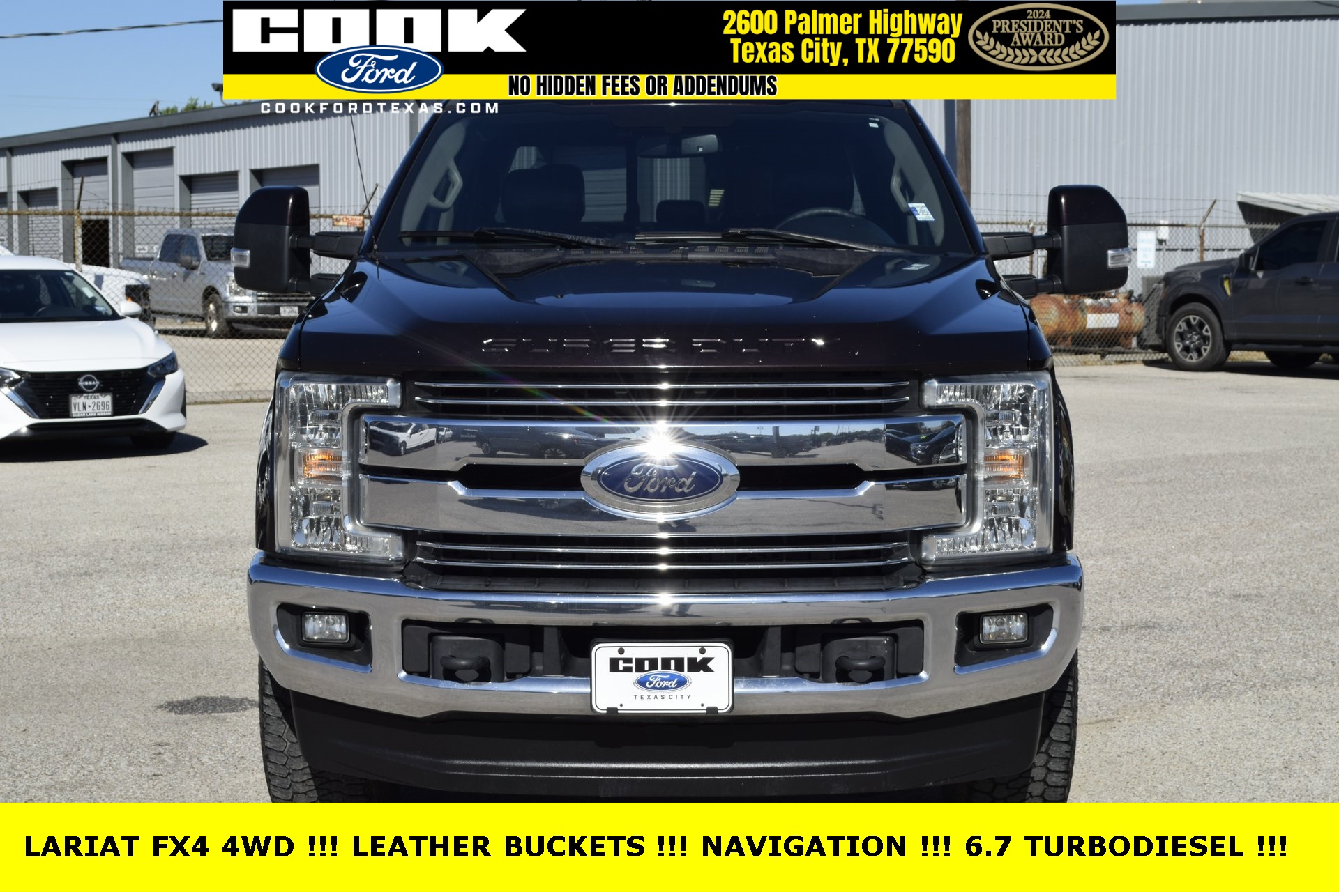 2019 Ford F-250SD Lariat Red at Autostrade