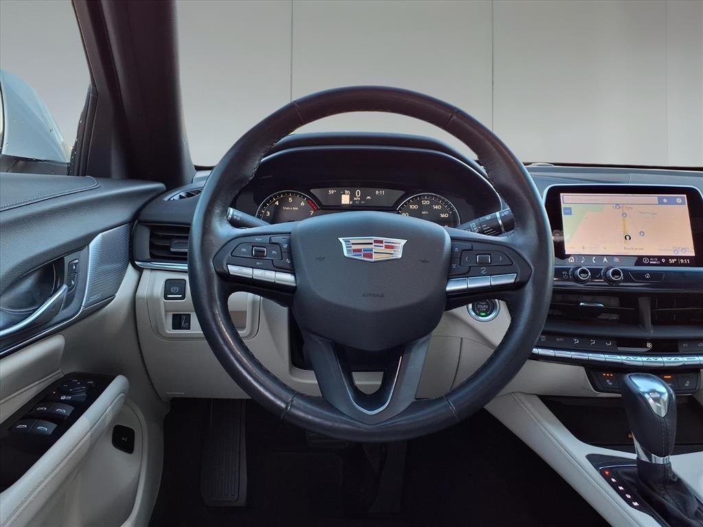 2023 Cadillac CT4 Luxury White at Bayway Cadillac of The Woodlands