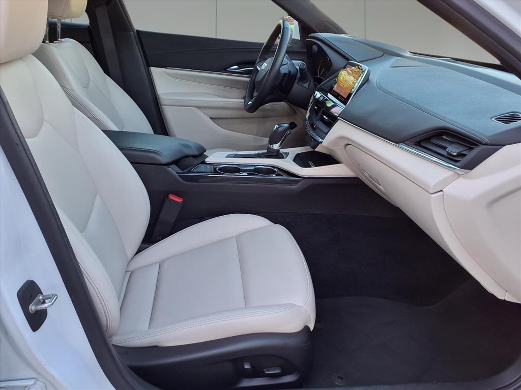 2023 Cadillac CT4 Luxury White at Bayway Cadillac of The Woodlands