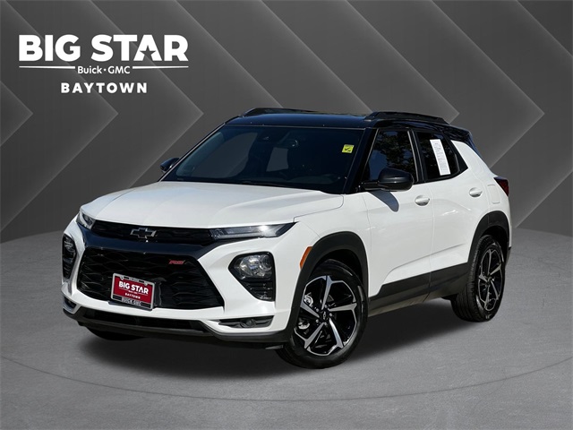 2023 Chevrolet TrailBlazer RS White at Classic Elite Chevrolet Sugar Land