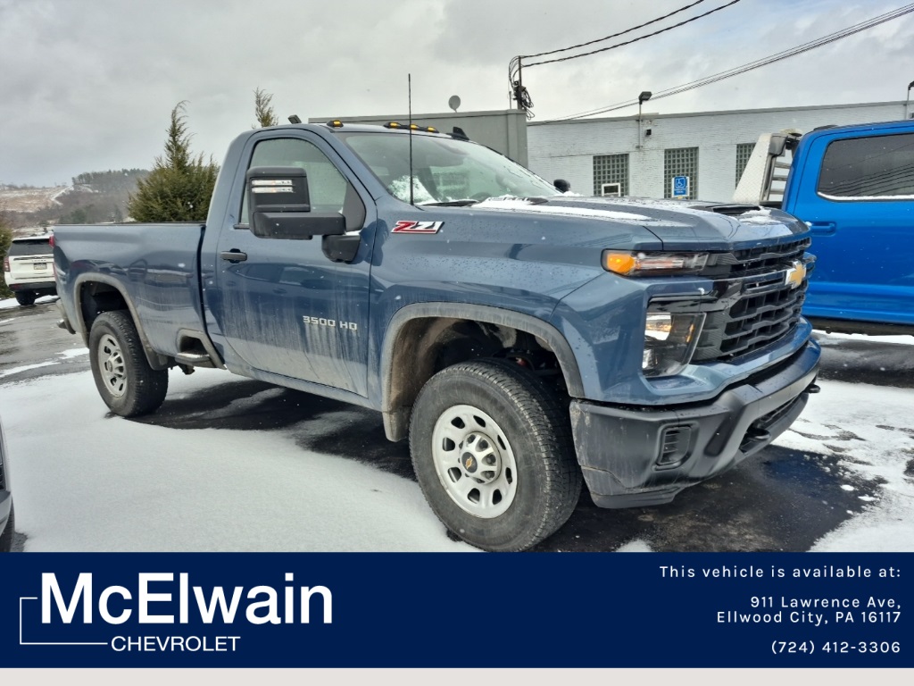 2025 Chevrolet Silverado 3500HD Work Truck Regular Cab LB 4WD