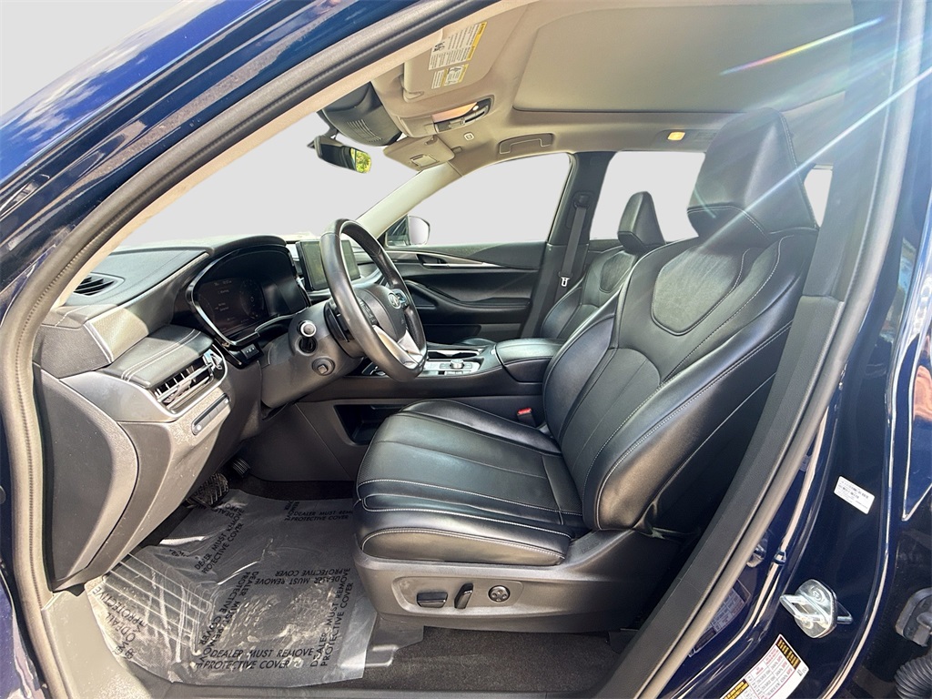 2023 INFINITI QX60 LUXE Blue at AutoSavvy Houston Southwest