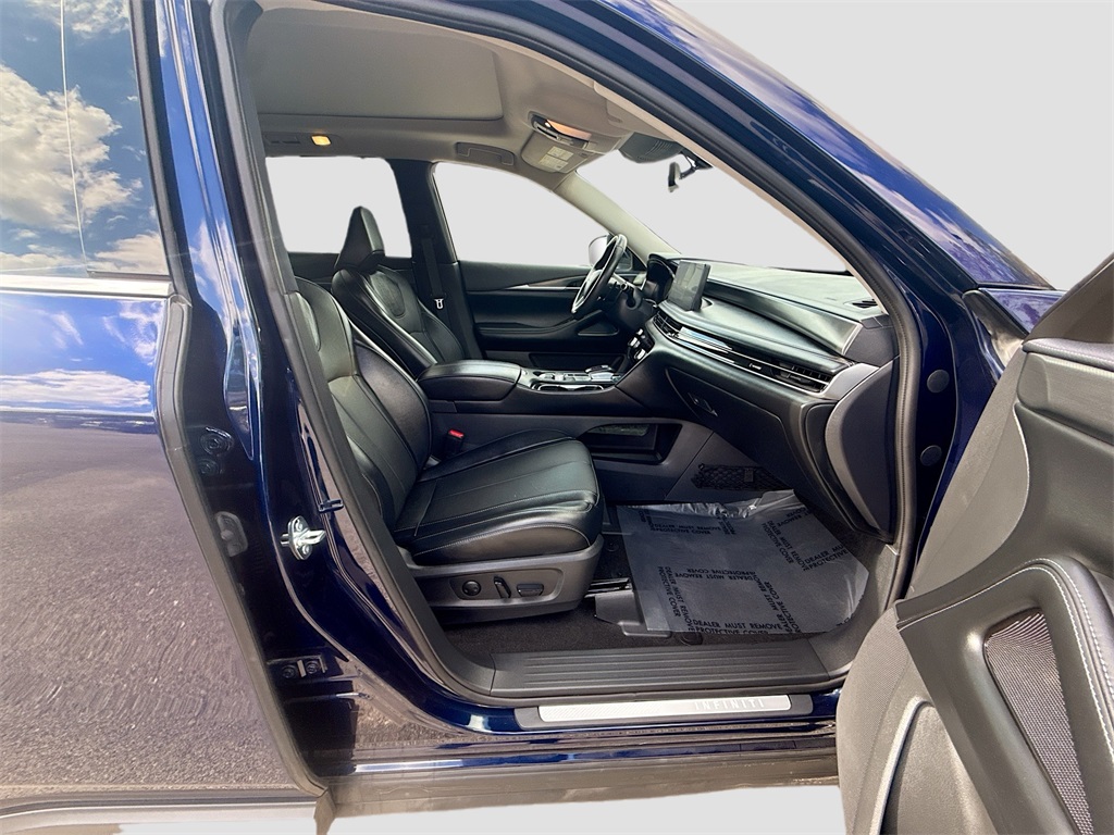 2023 INFINITI QX60 LUXE Blue at AutoSavvy Houston Southwest