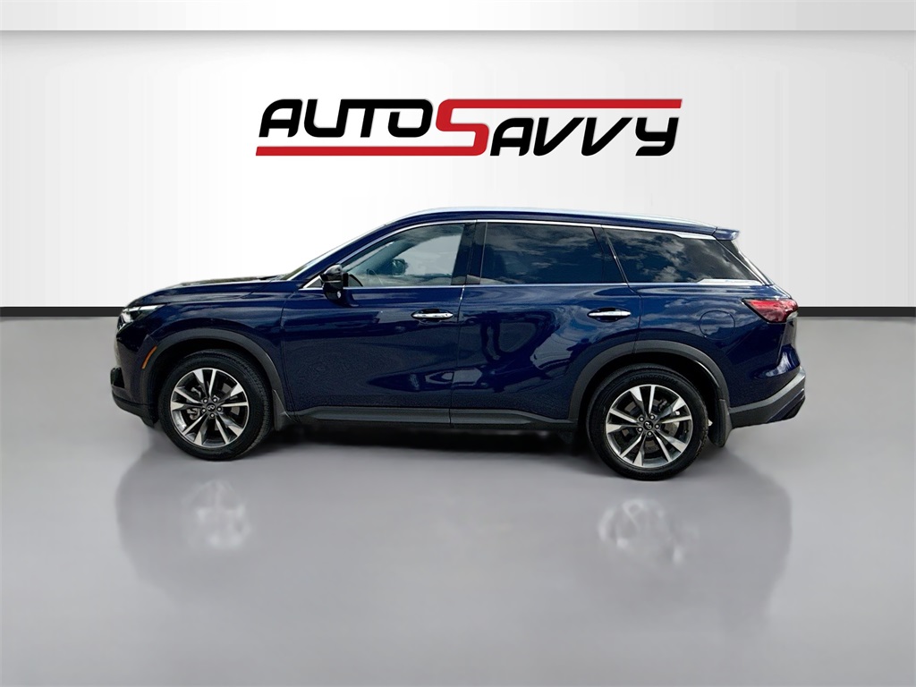 2023 INFINITI QX60 LUXE Blue at AutoSavvy Houston Southwest