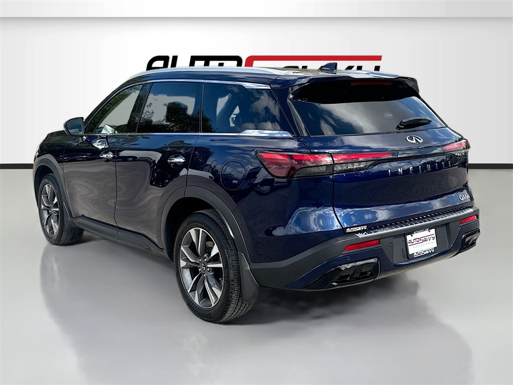 2023 INFINITI QX60 LUXE Blue at AutoSavvy Houston Southwest