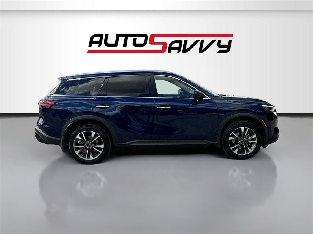 2023 INFINITI QX60 LUXE Blue at AutoSavvy Houston Southwest