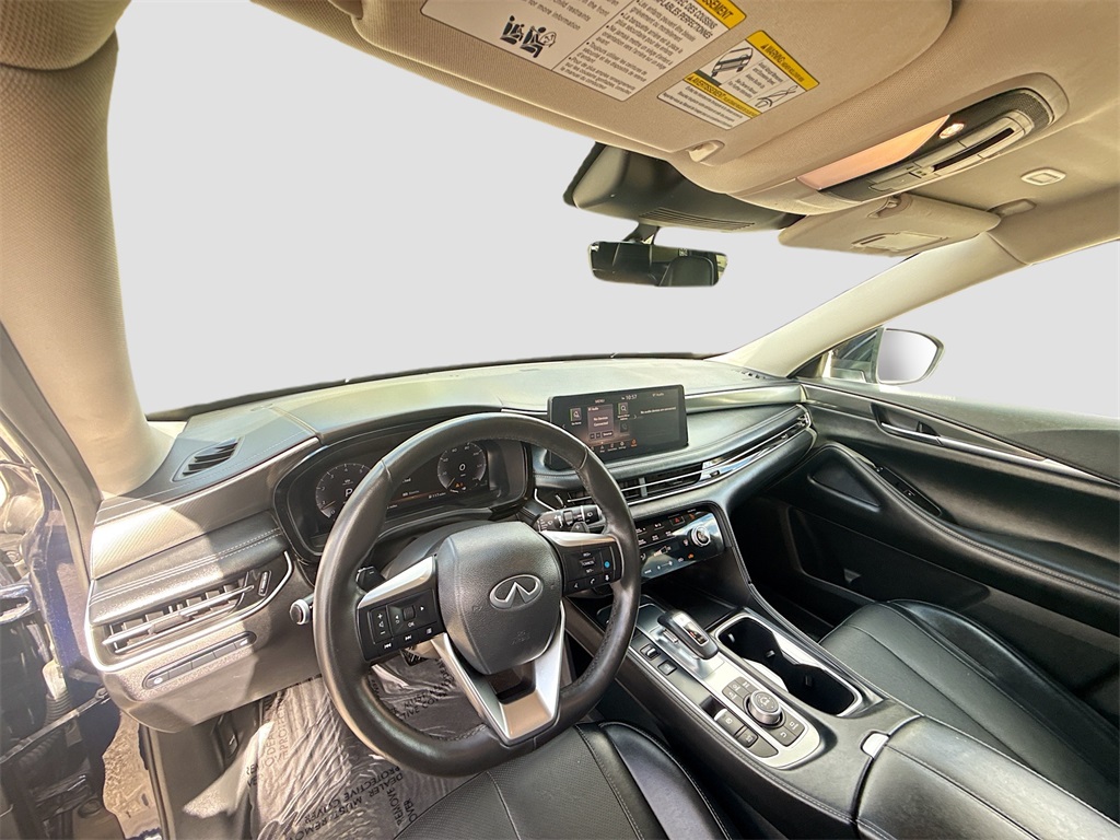 2023 INFINITI QX60 LUXE Blue at AutoSavvy Houston Southwest