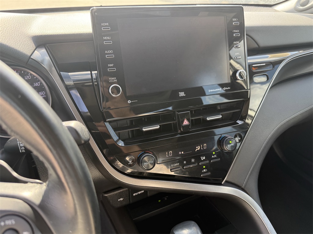 2022 Toyota Camry XSE V6 White at DeMontrond Automotive Group