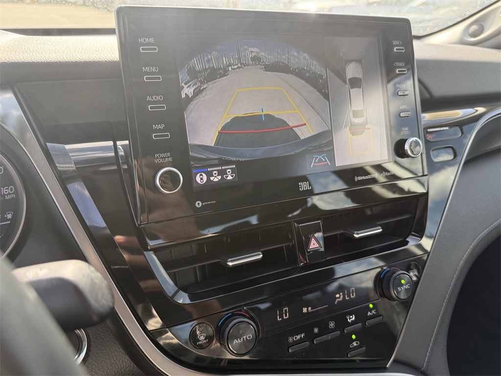 2022 Toyota Camry XSE V6 White at DeMontrond Automotive Group