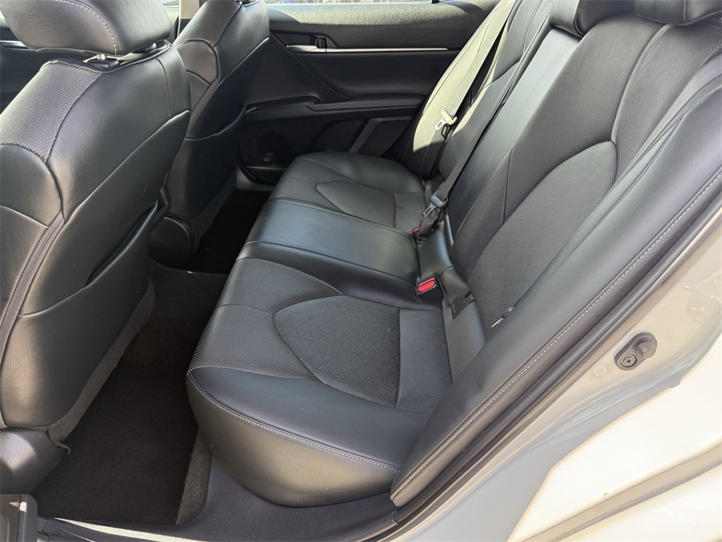 2022 Toyota Camry XSE V6 White at DeMontrond Automotive Group