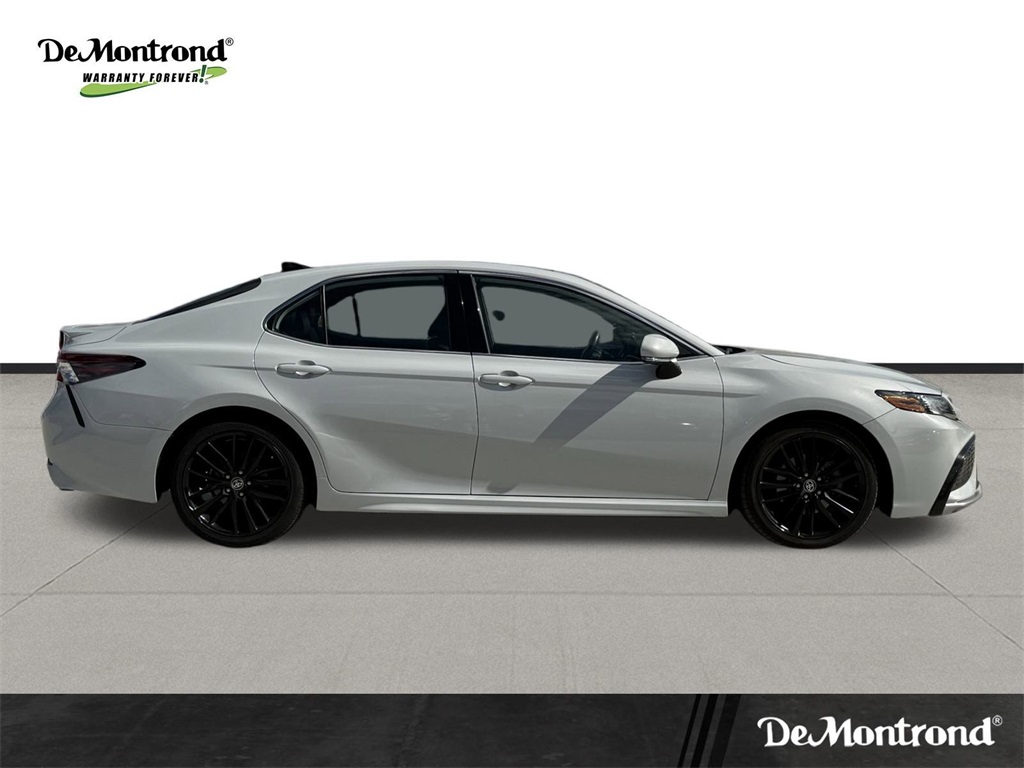 2022 Toyota Camry XSE V6 White at DeMontrond Automotive Group
