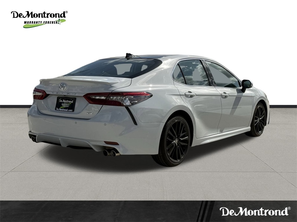 2022 Toyota Camry XSE V6 White at DeMontrond Automotive Group