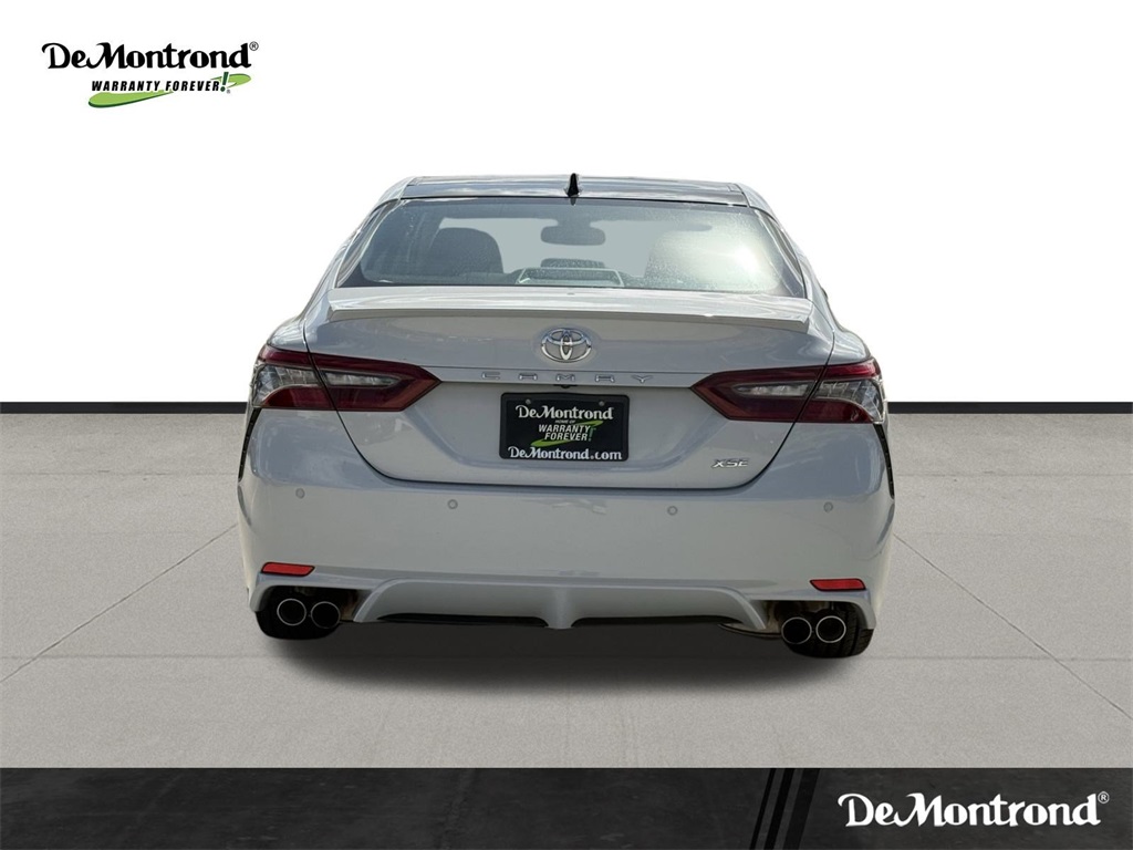 2022 Toyota Camry XSE V6 White at DeMontrond Automotive Group