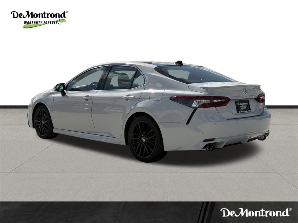 2022 Toyota Camry XSE V6 White at DeMontrond Automotive Group