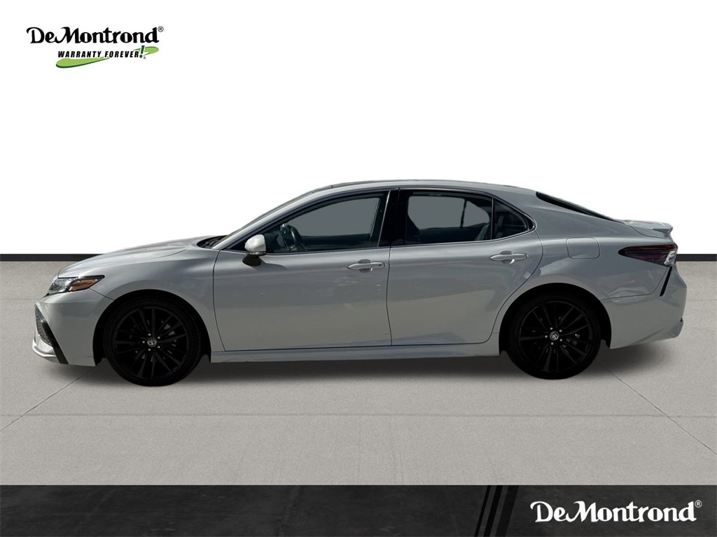 2022 Toyota Camry XSE V6 White at DeMontrond Automotive Group