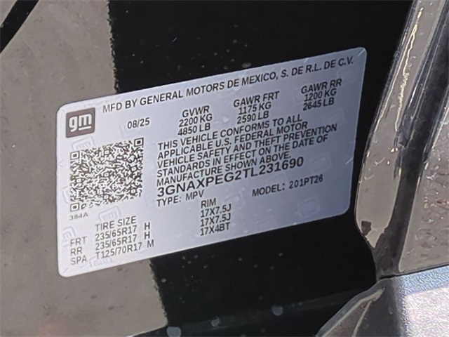 2026 Chevrolet Equinox LT for sale at PATRIOT CHEVROLET OF LIMERICK