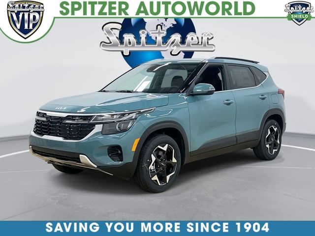 Pluton Blue 2026 Kia Seltos EX AWD SUV / Crossover All-Wheel Drive Continuously Variable Transmission