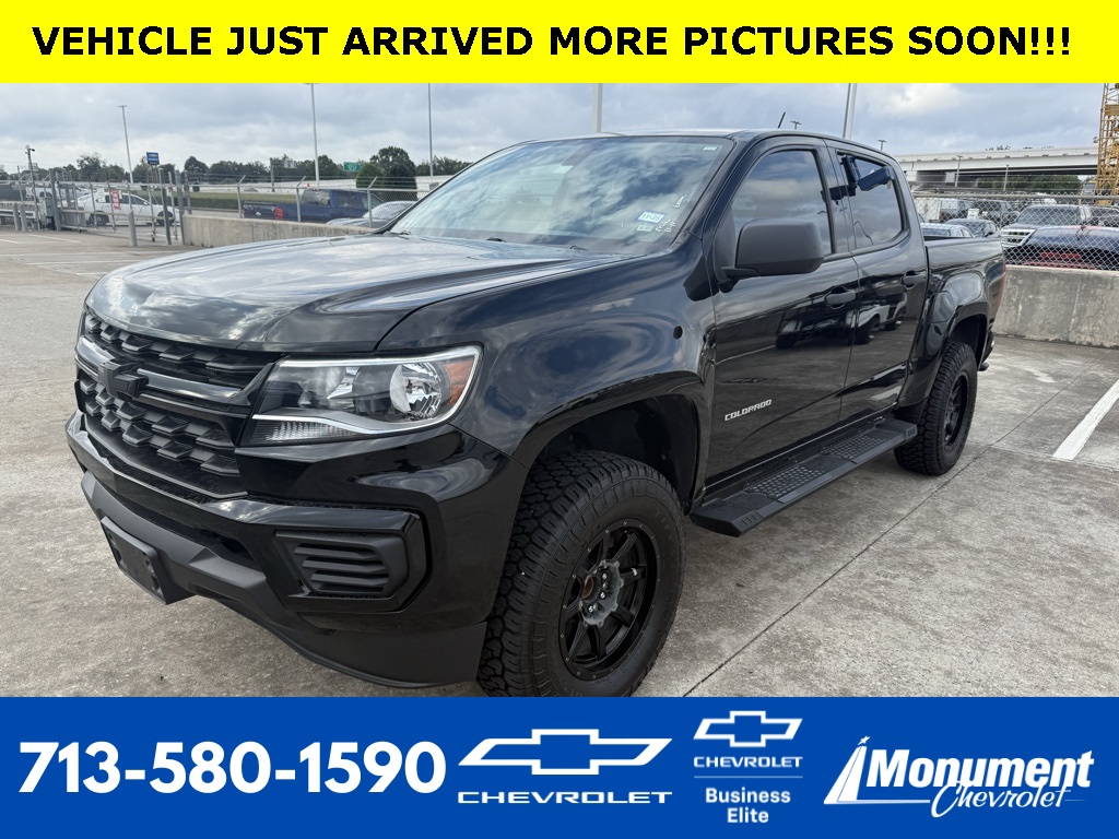 2022 Chevrolet Colorado Work Truck Black at South Houston Nissan