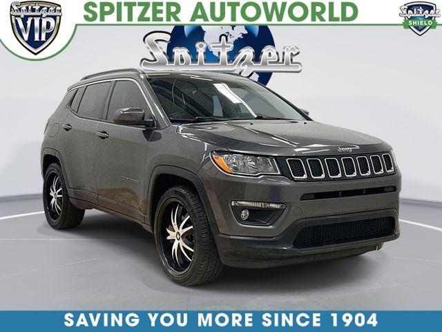 Gray (Granite Crystal Metallic Clearcoat) 2019 Jeep Compass SUV / Crossover Four-Wheel Drive 9-Speed Automatic