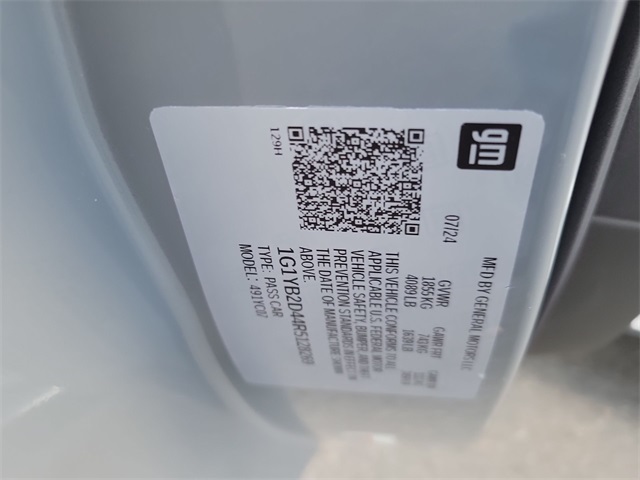 2024 Chevrolet Corvette Stingray Callaway Supercharged for sale at PATRIOT CHEVROLET OF LIMERICK