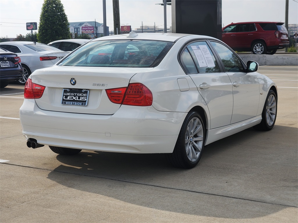 2011 BMW 3 Series 328i White at North Houston Mitsubishi