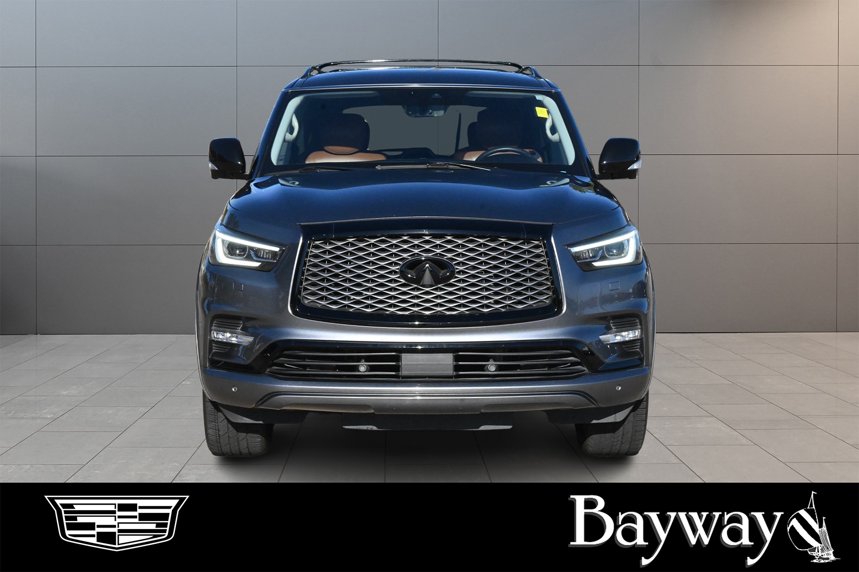 2019 INFINITI QX80 LUXE Gray at Emmons Autoplex