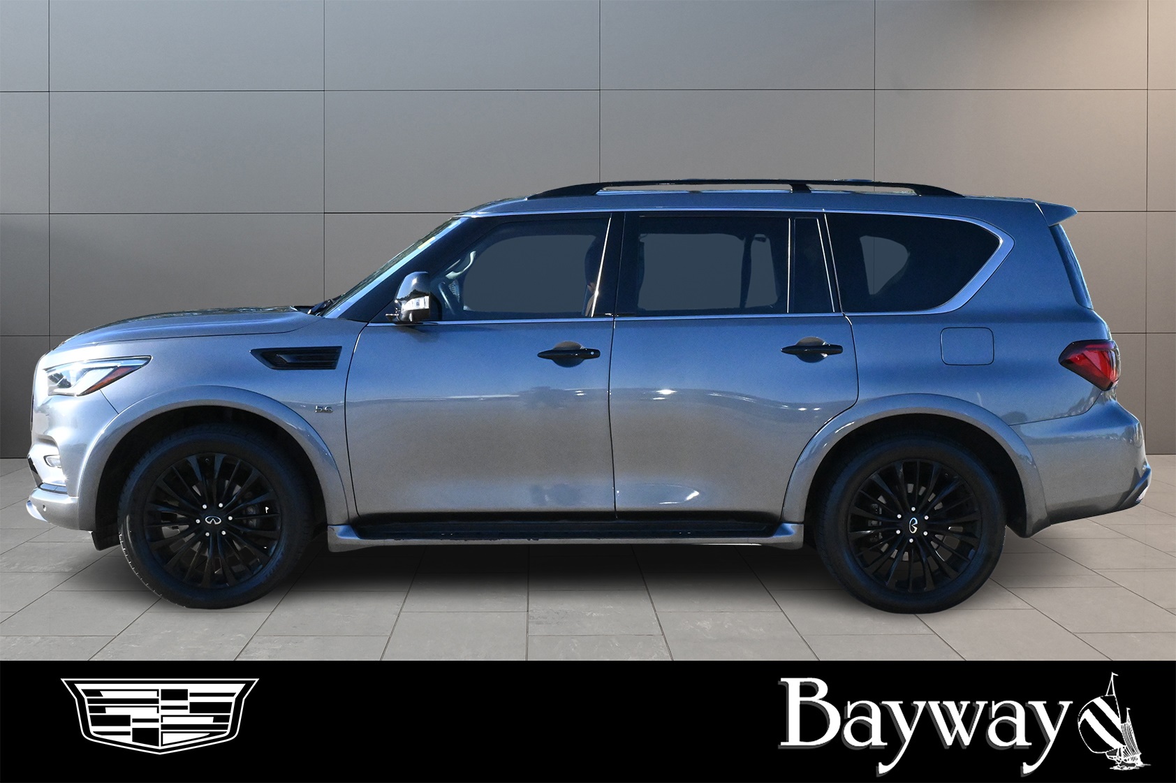 2019 INFINITI QX80 LUXE Gray at Emmons Autoplex