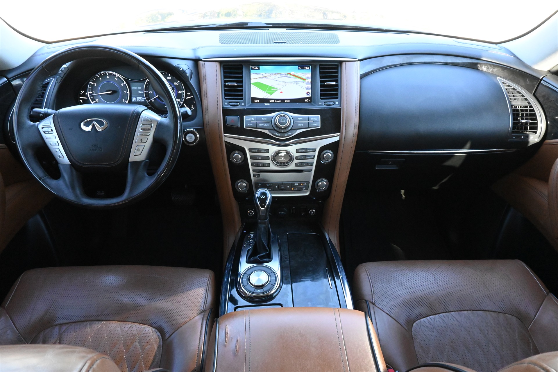 2019 INFINITI QX80 LUXE Gray at Emmons Autoplex