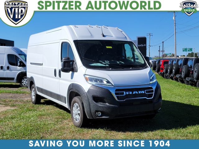 Bright White Clearcoat 2025 RAM ProMaster Van  9-Speed Automatic