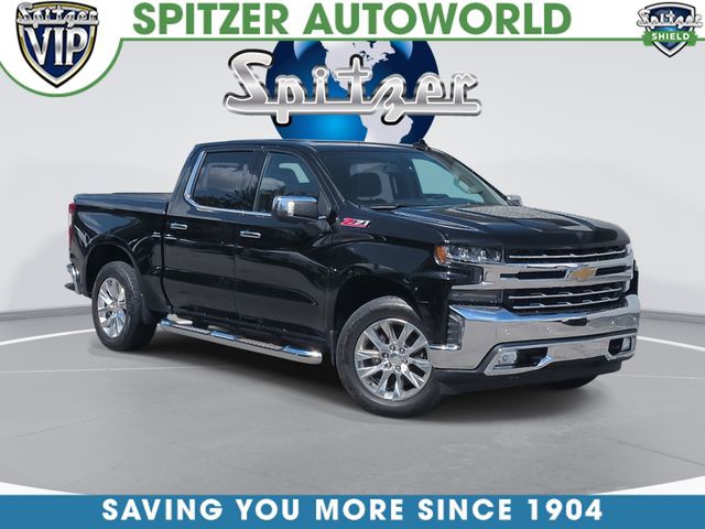 Black 2020 Chevrolet Silverado 1500 Pickup Truck Four-Wheel Drive 8-Speed Automatic