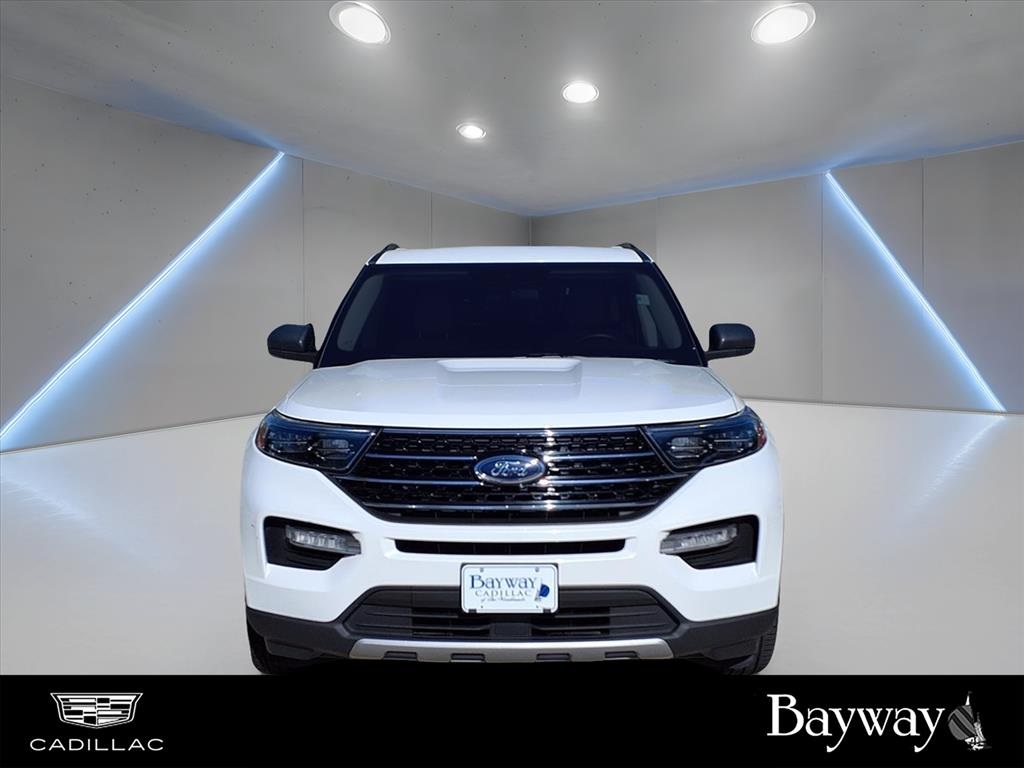 2020 Ford Explorer XLT White at Shottenkirk Kia Fort Bend