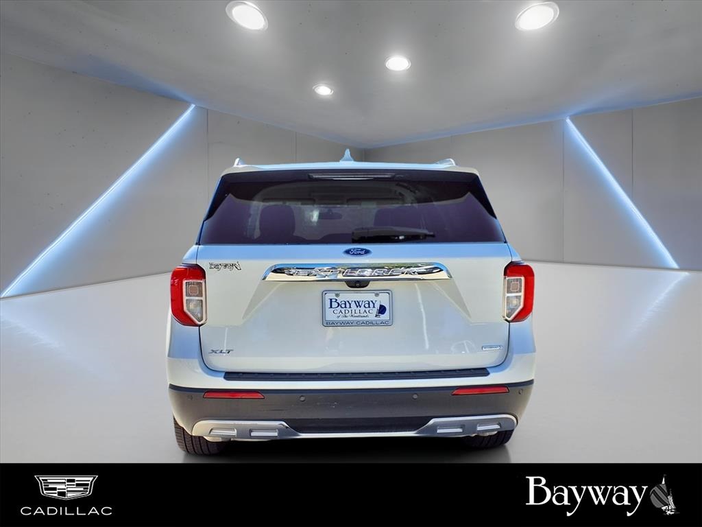 2020 Ford Explorer XLT White at Shottenkirk Kia Fort Bend