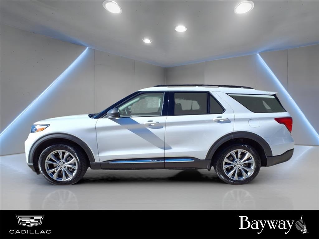 2020 Ford Explorer XLT White at Shottenkirk Kia Fort Bend