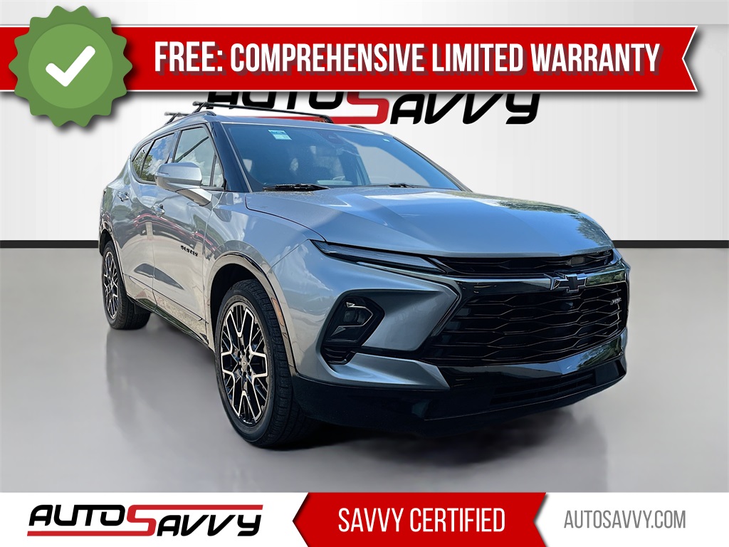 2023 Chevrolet Blazer RS Gray at Bayway Chrysler Dodge Jeep Ram