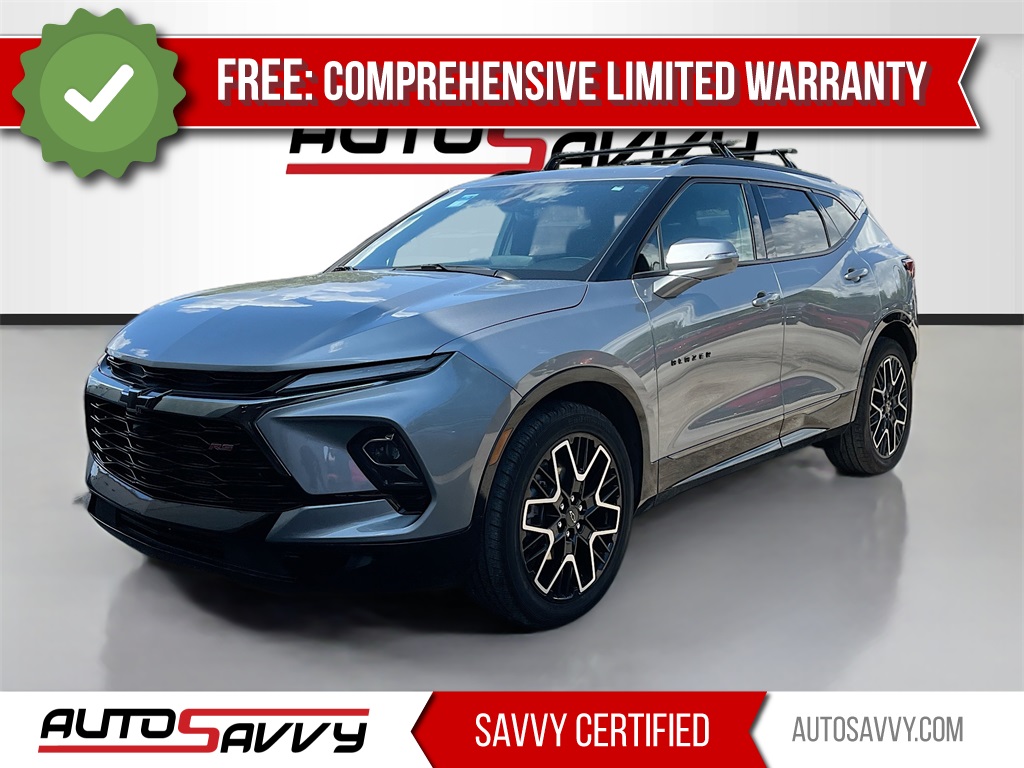 2023 Chevrolet Blazer RS Gray at Bayway Chrysler Dodge Jeep Ram