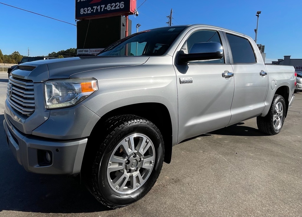 2017 Toyota Tundra Platinum Silver at Community Toyota