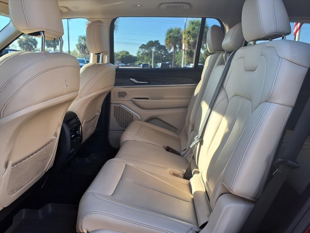 2022 Jeep Grand Cherokee L Limited Red at DeMontrond Auto Country