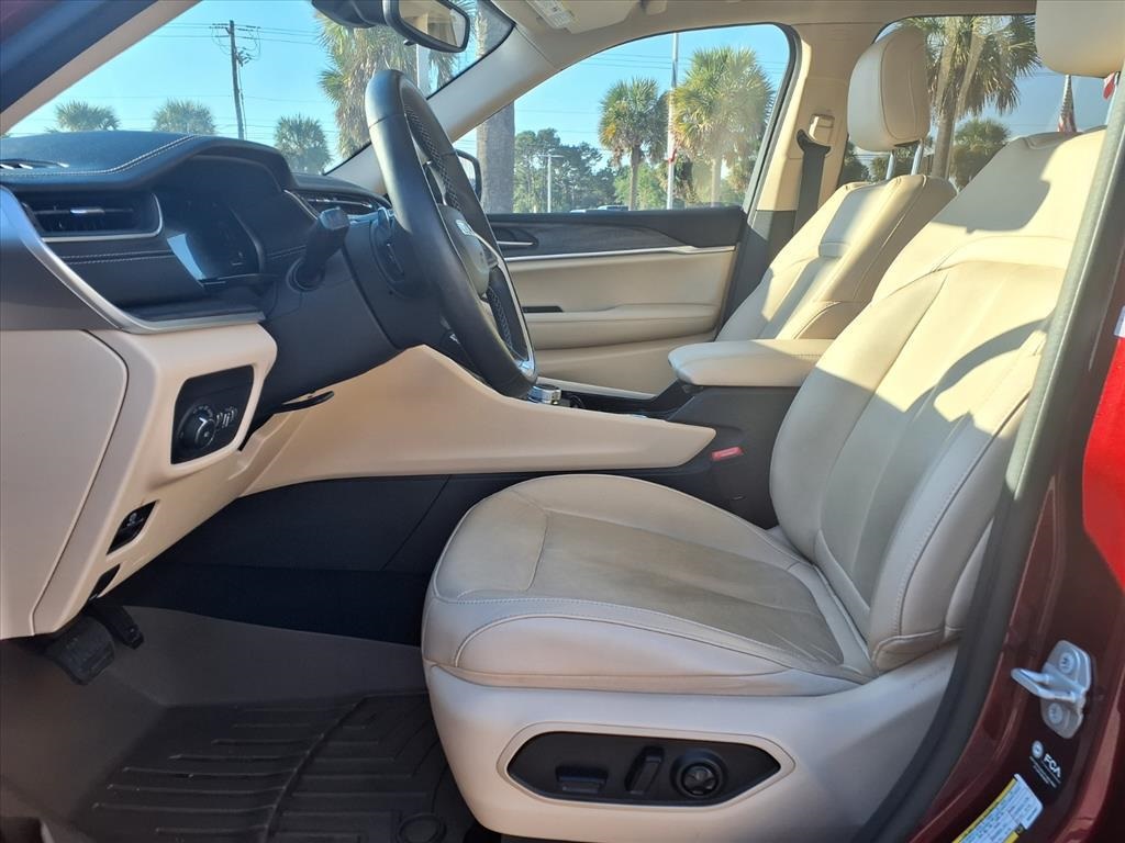 2022 Jeep Grand Cherokee L Limited Red at DeMontrond Auto Country