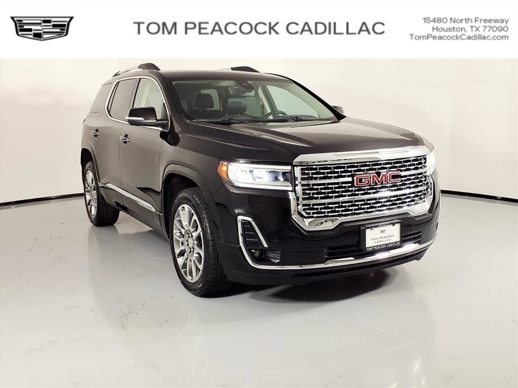 2023 GMC Acadia Denali Black at Texan Dodge Chrysler Jeep Ram