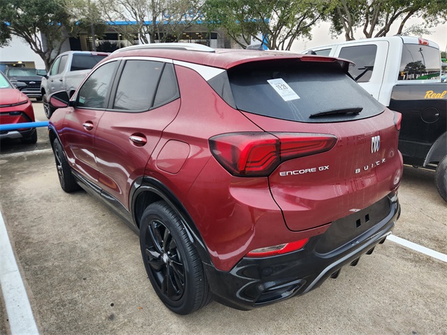 2025 Buick Encore GX Sport Touring Red at Classic Elite Chevrolet Hwy 6